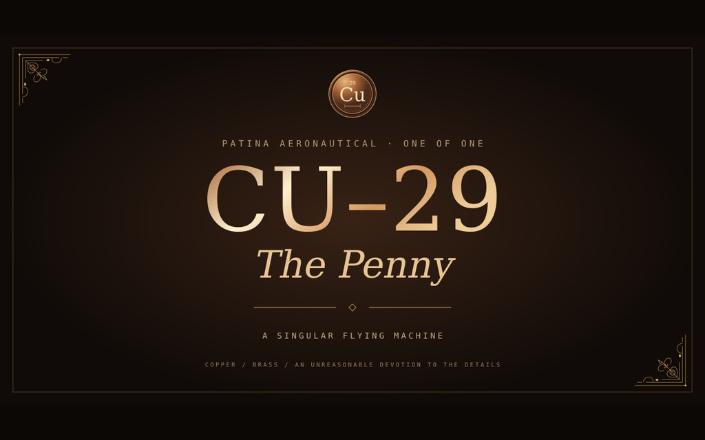 CU-29 · The Penny — exhibition cover