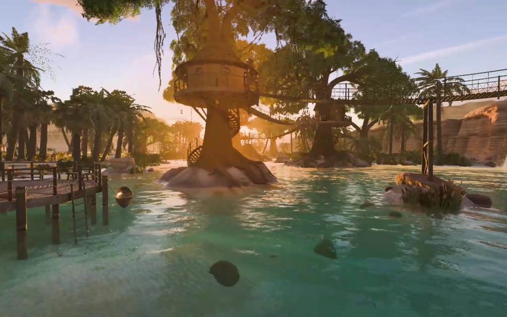 Lagoon Tree Village — a living fantasy village filled with curious creatures