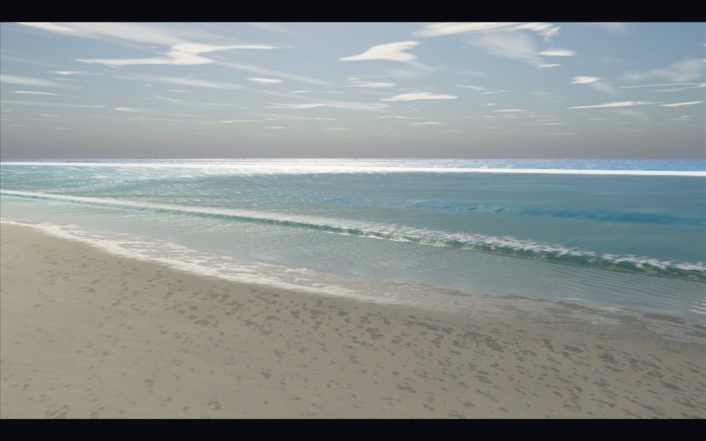 Just a Tropical Beach